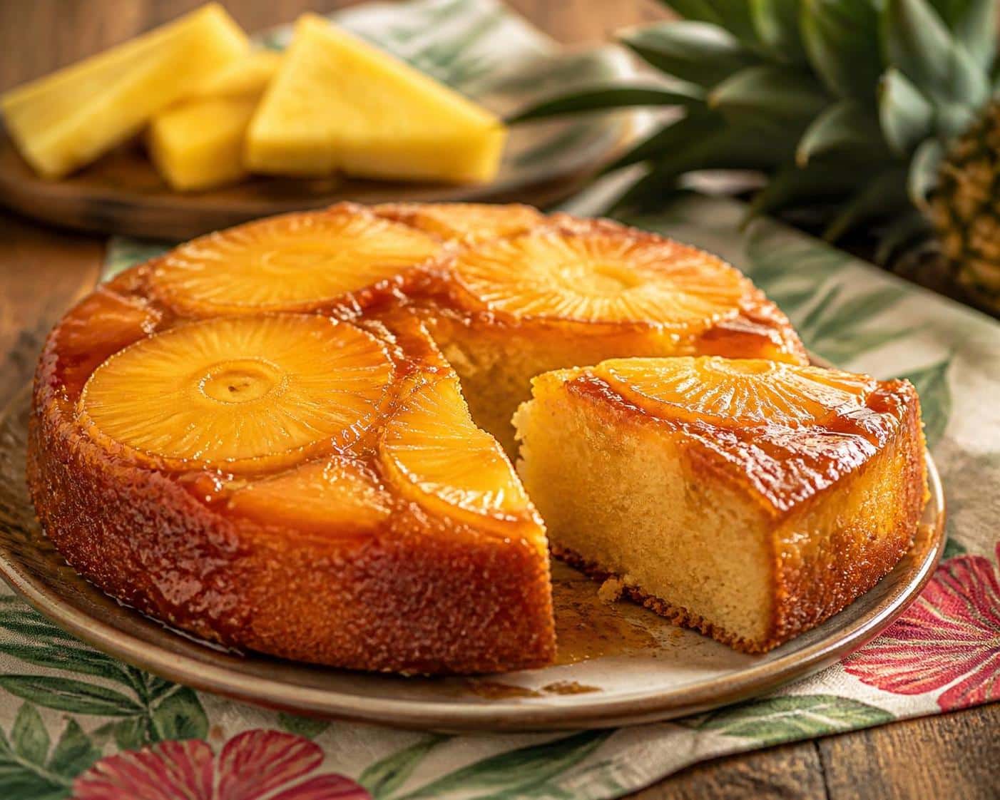 d&eacute;couvrez une recette facile et savoureuse pour pr&eacute;parer un g&acirc;teau &agrave; l'ananas moelleux, parfait pour toutes les occasions et vos desserts maison.