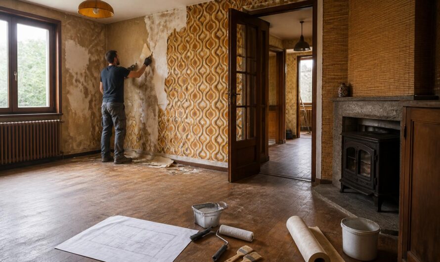 Rénover une maison des années 70 : par quoi commencer