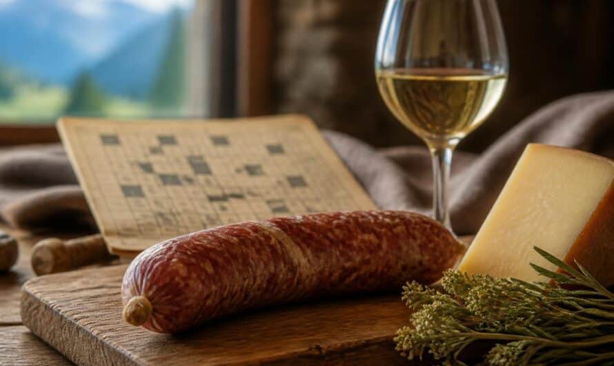 Saucisse de savoie mots fléchés