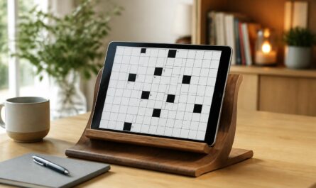 découvrez notre support de tablette idéal pour jouer aux mots fléchés confortablement. stabilité et ergonomie pour vos sessions de jeu prolongées.