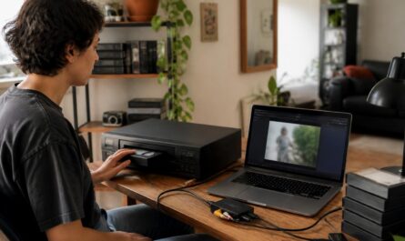 découvrez comment transférer facilement vos cassettes vhs sur ordinateur pour préserver vos souvenirs en format numérique.