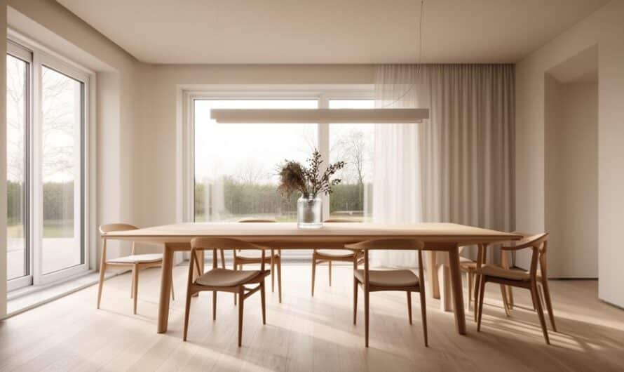Comment choisir la table de salle à manger parfaite pour votre intérieur