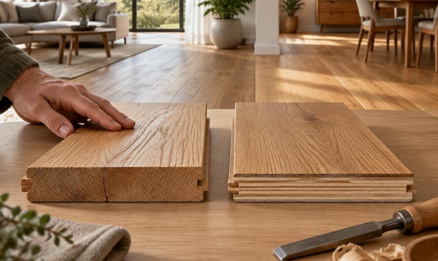 Choisir entre parquet massif et contrecollé : avantages et critères