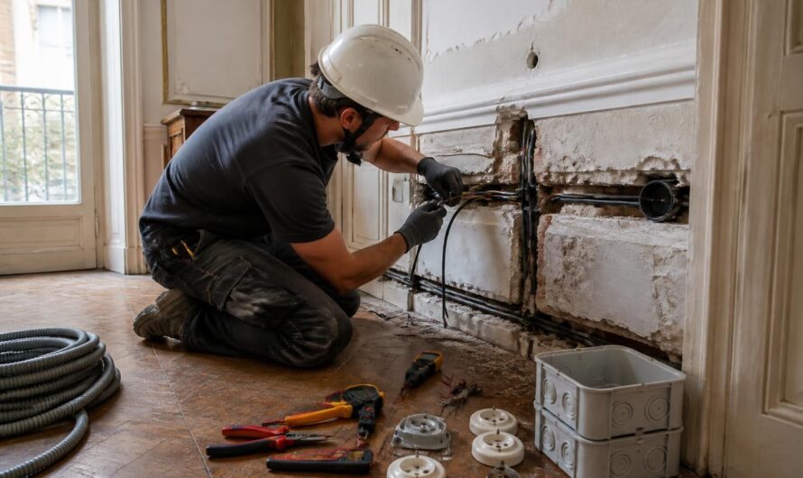 Refaire l’électricité dans un logement ancien