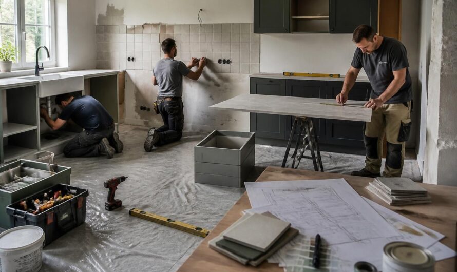 Travaux de cuisine : ce qu’il faut anticiper