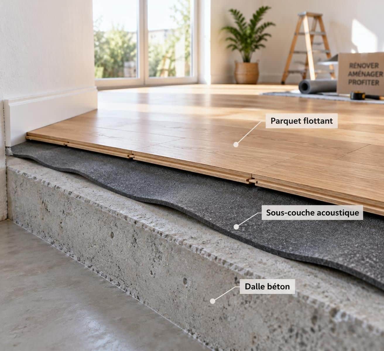 d&eacute;couvrez comment choisir la meilleure sous-couche acoustique pour parquet : crit&egrave;res, mat&eacute;riaux et conseils pour r&eacute;duire les bruits et am&eacute;liorer votre confort.