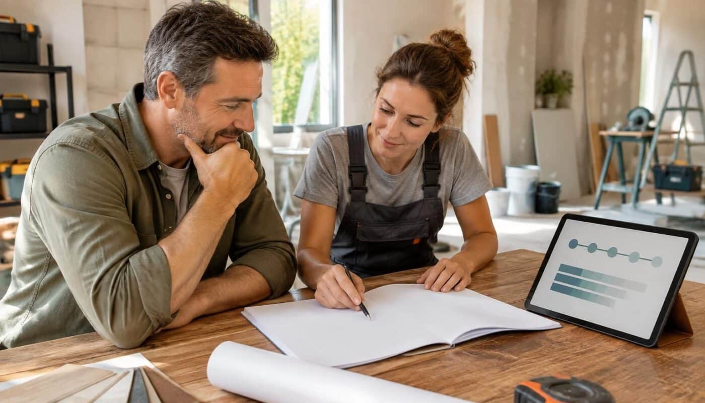 découvrez les solutions pour payer vos travaux en plusieurs fois : échéancier avec l’artisan, crédit travaux ou aides financières.